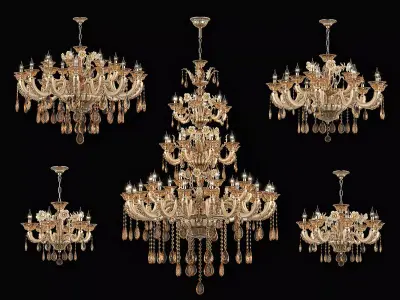 32661 Osgona Collection of Classical Lamps 3D Model Pack