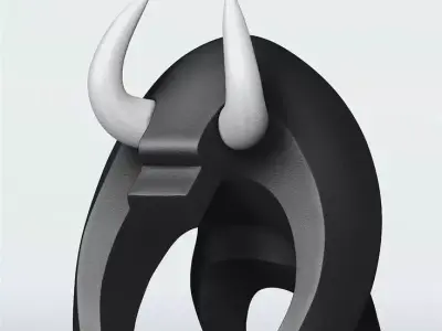 Demon Bull Sculpture Figure Fan Art Toy  3D print model
