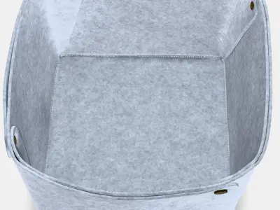 PUDDA Basket Low-poly 3D model