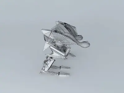 Robot Drago Free 3D model