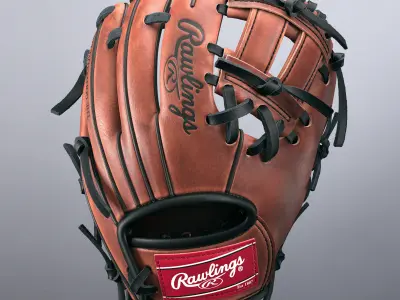 Baseball Glove 3D model