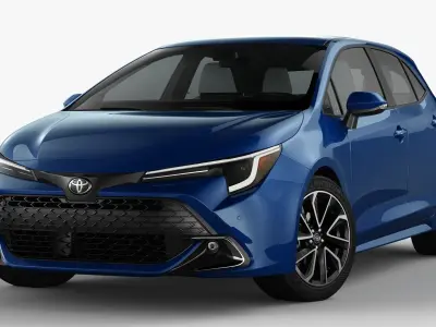 Toyota Corolla Hatchback 2023 3D model