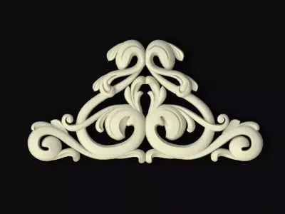 dekor ornament 3D model buy