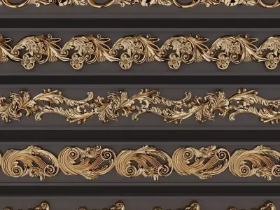 Trim Ornament 136 3D model