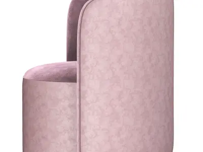 ditre italia chloe luxury armchair 3D model