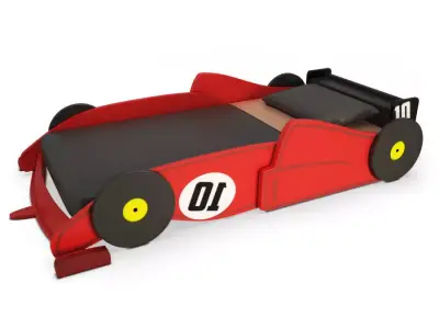 Bed Race Car  3D model