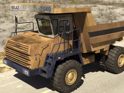 Belaz 7540 3D model