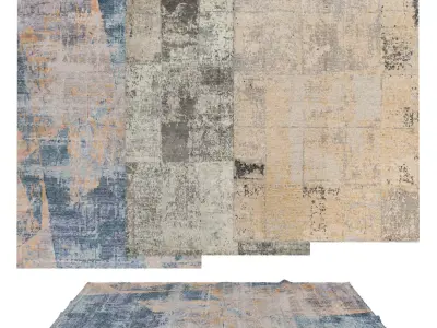 Rugs No 492 Low-poly 3D model