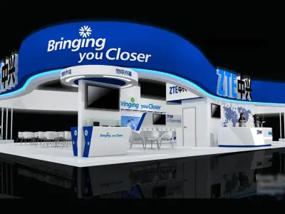 Exhibition - Area -22X15-3DMAX2009-03 3D model