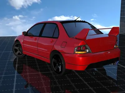 Evo Lancer 3D model