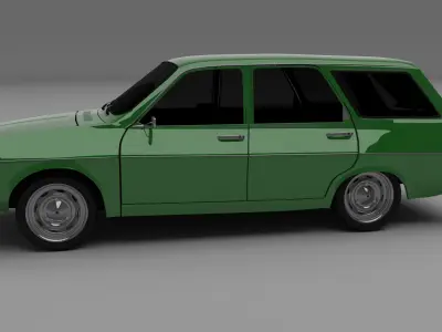 Renault 12 Dacia 1300 estate 3D model