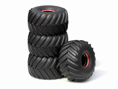 Monster Truck Tire 3D print model