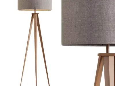 Cardone  Tripod Floor Lamp 3D model