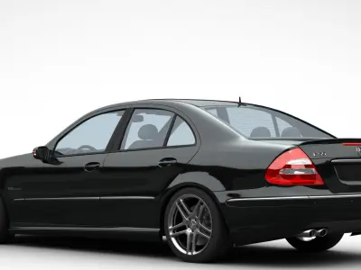 Mercedes Benz E 55 AMG W211 3D model