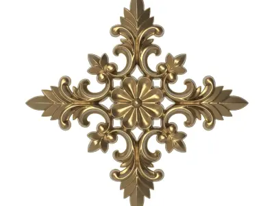  decorative pattern ready for 3D printing 3D model 185