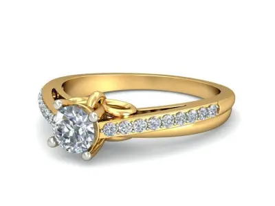 elegant luxury ring 3D print model purchase