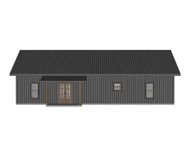 Barndominium House 012 -Archimple LLC 3D model