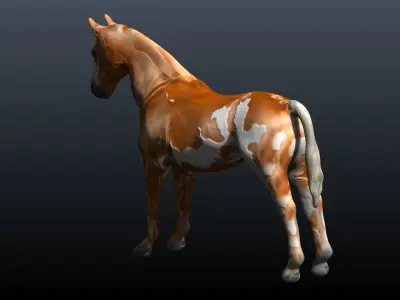 horse 3D model