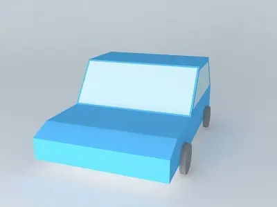 Name car Free 3D model