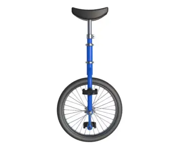 Unicycle 3D model