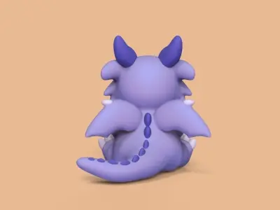 Dragon Pot 3D print model