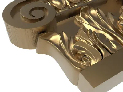  decorative pattern ready for 3D printing 3D model