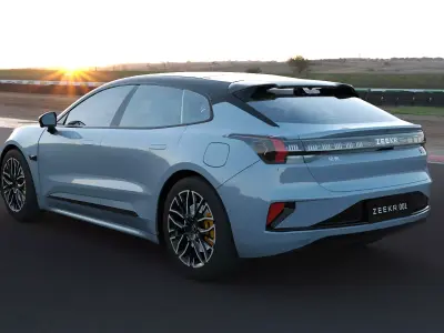 2025 Zeerk001 with lowpoly interior Low-poly 3D model