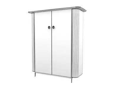 Alexander Bar Cabinet 3D model