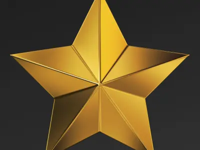 Gold Star M 1 3D model