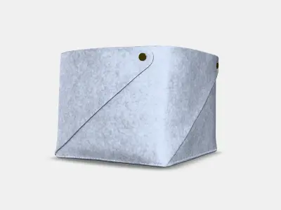 PUDDA Basket Low-poly 3D model