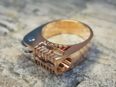 Ring engine 57 3D print model