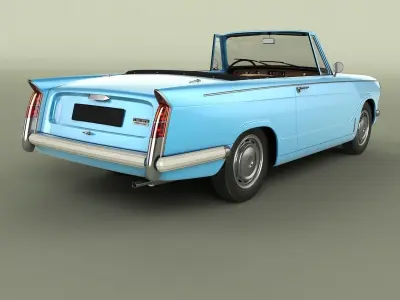 Triumph Herald 13 60 Convertible 3D model