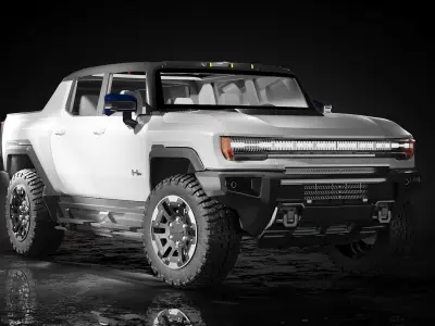 GMC Hummer EV 2024 3d model 3D model