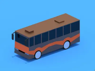 low poly Cars pack Low-poly 3D model