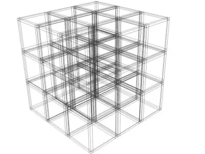 Toys - Rubiks Cube 3D model