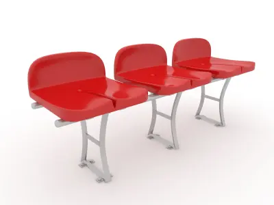 Collection Stadium Seats 5 3D Model Pack