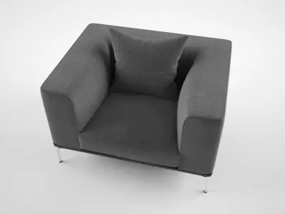 Linley Savile Armchair 3D model