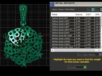LUXURY RUSSIAN STYLE DIAMONT PENDANT 3PRINTABLEMODEL  3D print model
