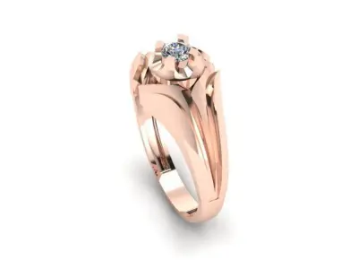 men ring  3D print model get
