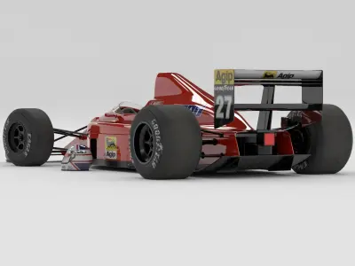 Ferrari 640 Formula-1 3D model
