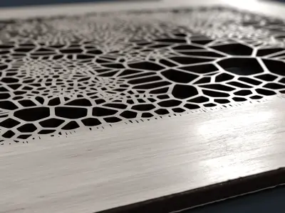 Black Square STL 3D print model