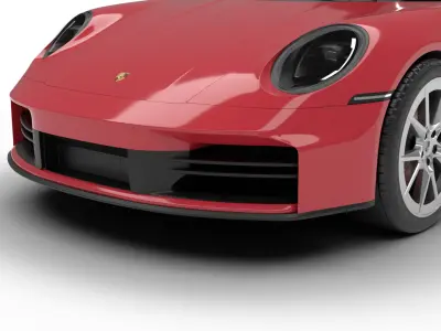 Porsche 911 Carrera 2025 S 3d model 3D model