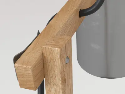 Desk Lamp 01 3D model
