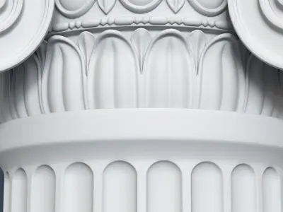 Ionic Column 004 3D model