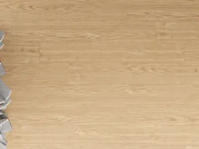  Wood Floor Oak Natural Firestop 3D model