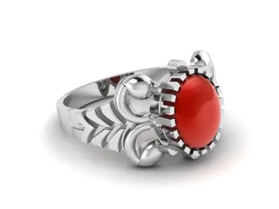 Women Fashion ring 3d Printable Model 3D print model