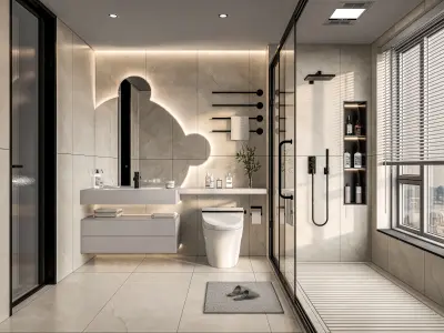 Bathroom  9 3D model