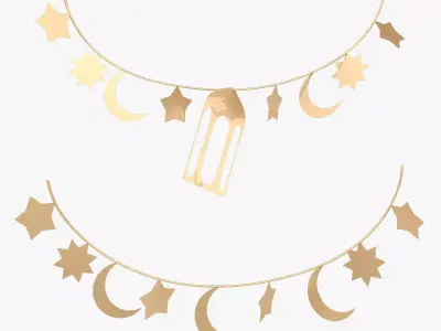 Ramadan Decoration 3D model