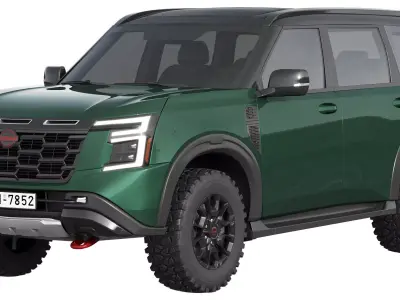 Nissan Armada 2025 3D model