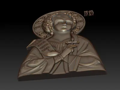Christ Emmanuel 3d model for CNC 3D model